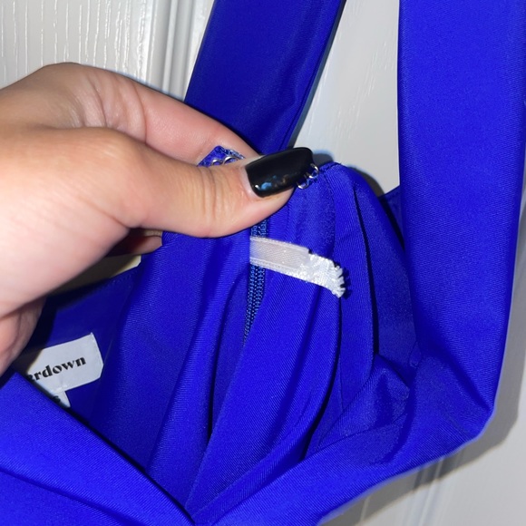 Revolve Superdown Shelby Mini Dress in Cobalt size XXS - Picture 4 of 8